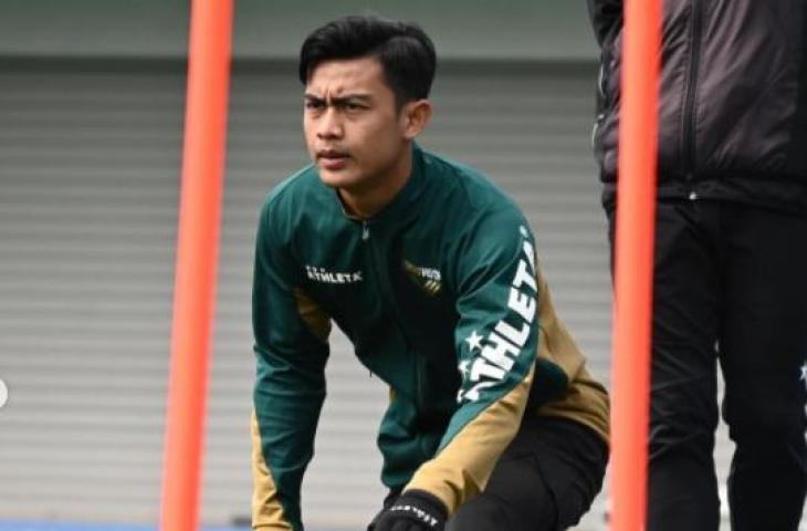 Pratama Arhan di sesi latihan Tokyo Verdy. (Instagram/tokyo_verdy)