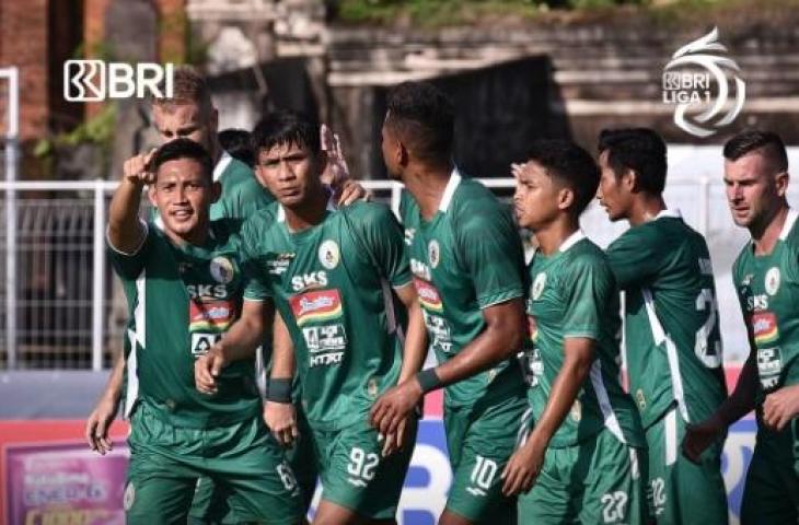 PSS Sleman kalahkan Persija Jakarta 2-0 di laga pamungkas Liga 1, Kamis (31/3/2022). (Instagram/@ligamatch1)