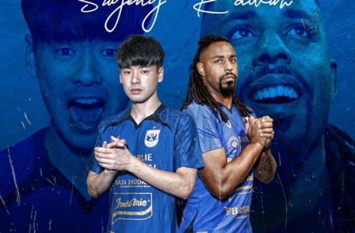 PSIS Semarang resmi rekrut Taisei Marukawa dan Carlos Fortes. (Dok. PSIS)