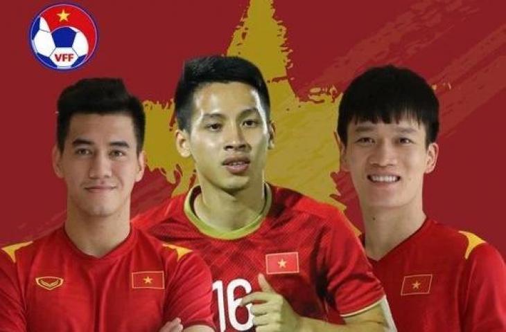 3 pemain senior Vietnam yang dipanggil ke SEA Games 2021. (soha.vn)