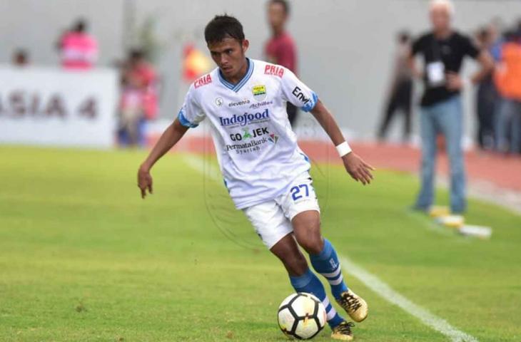 Winger Persib Bandung, Puja Abdillah. (Dok. Persib)