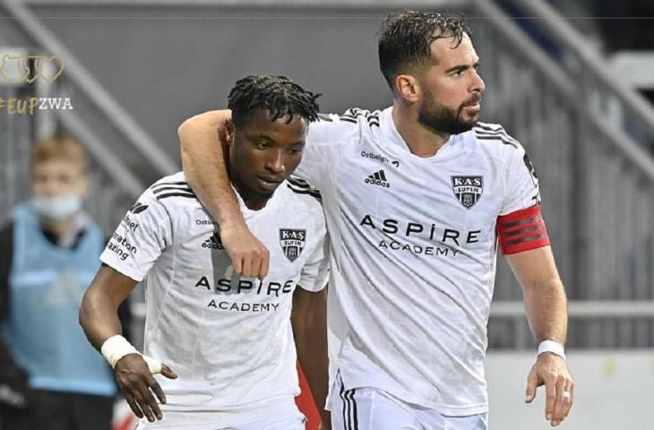 Jordi Amat ketika membela KAS Eupen. (Instagram/@kaseupenofficial)