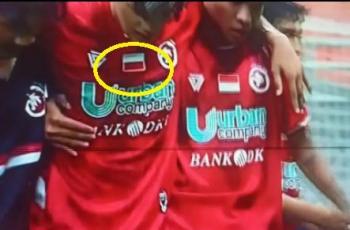 Badge Bendera Indonesia Terbalik di Jersey Lawan Barcelona U-18, Potretnya Viral