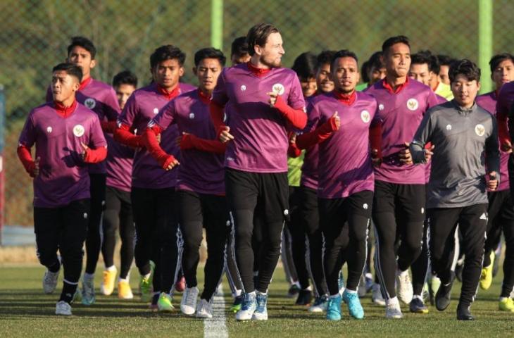 Timnas Indonesia U-23 jalani TC di Korea Selatan. (Dok. PSSI)