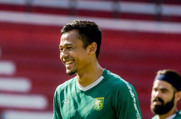 Arif Satria saat berseragam Persebaya Surabaya. (Dok. Persebaya).