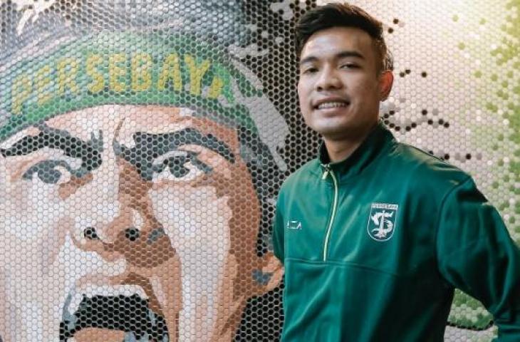 Brylian Aldama gabung Persebaya Surabaya. (Instagram/@officialpersebaya)