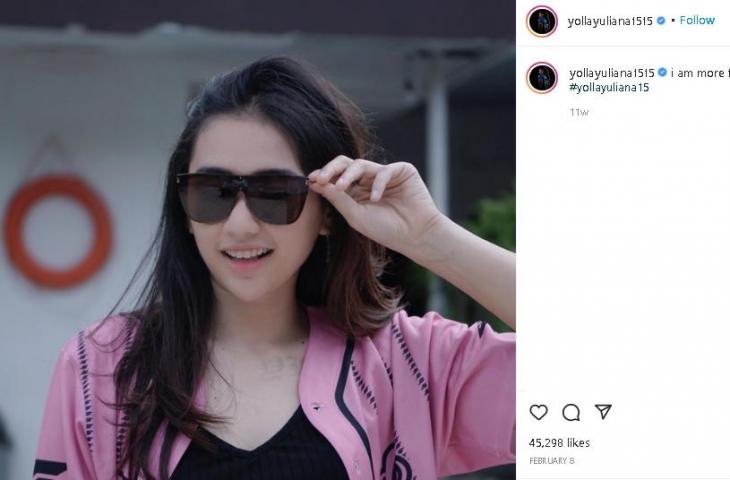 Potret Yolla Yuliana, bintang Timnas Voli Putri. (Instagram/yollayuliana1515)