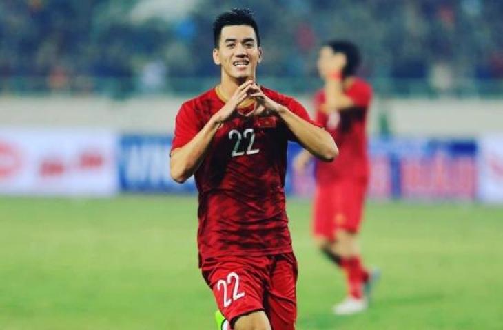 Pemain Timnas Vietnam U-23, Nguyen Tien Linh. (Instagram/@nguyentienlinh201097, Bongda)