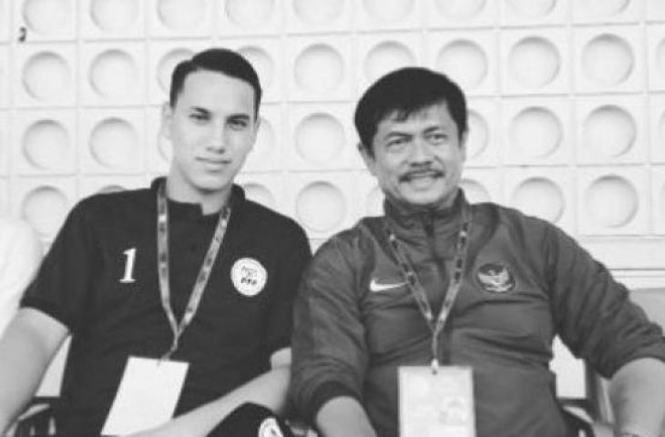 Kebersamaan Indra Sjafri dengan Quincy Kammeraad. (Instagram/@indrasjafri_coach)