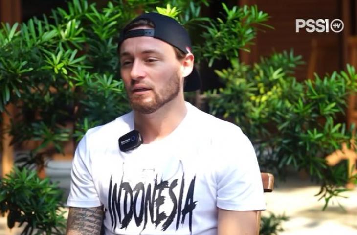 Pemain naturalisasi Timnas Indonesia Marc Klok. (YouTube/PSSI)