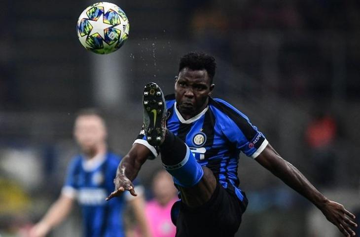 Kwadwo Asamoah saat membela Inter Milan. (AFP/Miguel Medina)