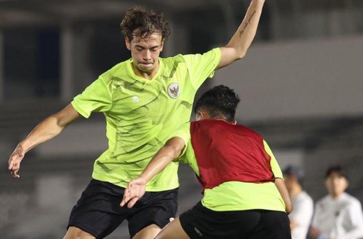 Striker keturunan Timnas Indonesia U-19, Jim Croque. (Dok. PSSI)