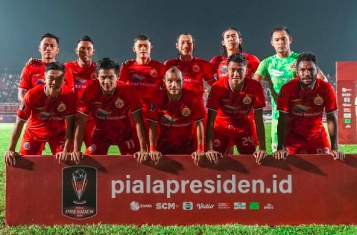 Potret skuat Persija Jakarta di Piala Presiden 2022. (Dok. Persija)