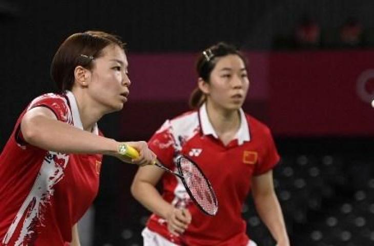 Ganda putri China, Chen Qing Chen/Jia Yifan. (AFP)