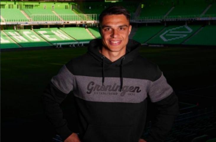 Pemain FC Groningen, Joey Pelupessy. (Twitter)