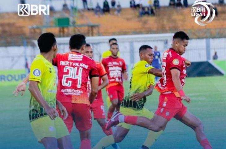 Bali United kalahkan Barito Putera 2-1 pada pekan kelima Liga 1 2022. (Instagram/liga1match)