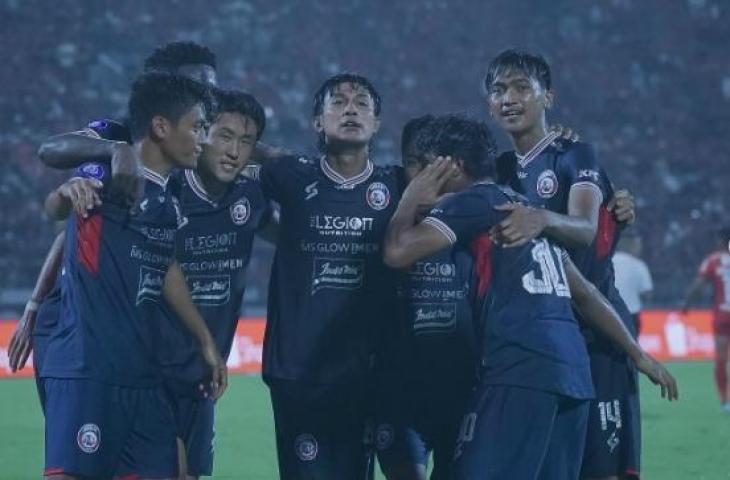 Potret pemain Arema FC di Liga 1 2022/2023. (Instagram/aremafcofficial)