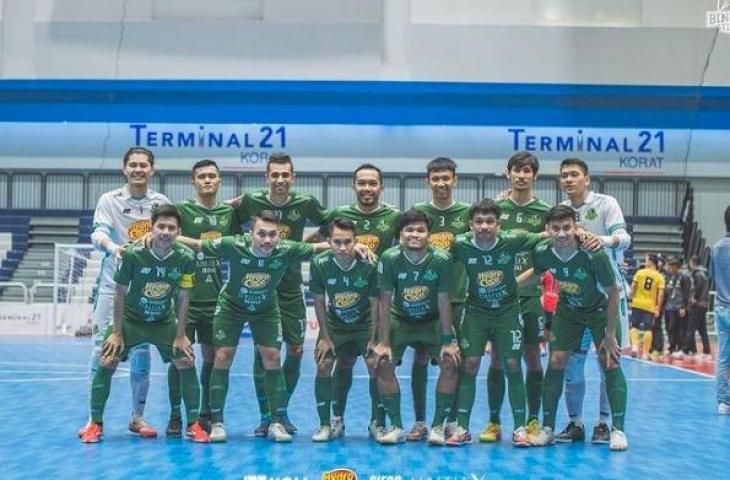 Potret pemain Bintang Timur Surabaya di AFF Futsal Cup 2022 di Thailand. (Instagram/bintangtimur_surabaya)