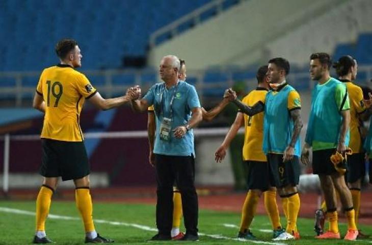 Pelatih Timnas Australia, Graham Arnold. (AFP)