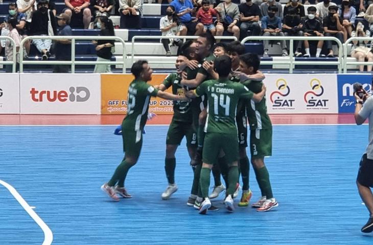 Bintang Timur Surabaya jadi tim futsal pertama yang juara AFF Futsal 2022. (Twitter/@AFFPresse)