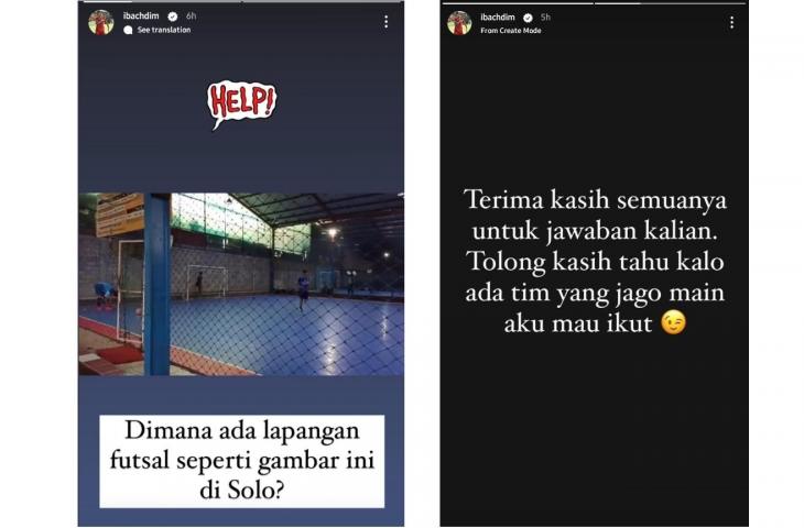 Unggahan Irfan Bachdim bikin netizen bertanya-tanya (Twitter)