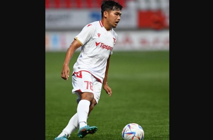 Witan Sulaeman saat tampil bersama AS Trencin (Twitter)