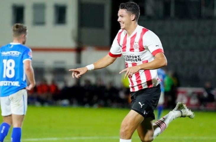 Pemain Jong PSV keturunan Ambon, Jenson Seelt, mencetak dua gol pada lanjutan Eerste Devisie 2022/2023. (Foto: PSV.nl)