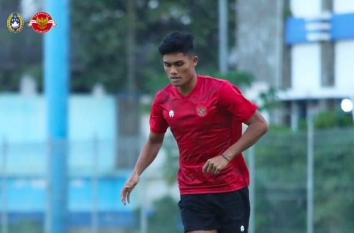 Ramadhan Sananta saat mengikuti sesi latihan Timnas Indonesia. (Dok. PSSI)