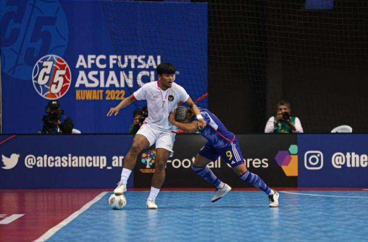 Flank timnas futsal Indonesia, Syauqi Saud. (Dok. AFC)