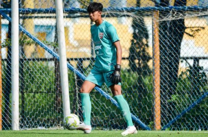 Kiper Borneo FC, Daffa Fasya. (Dok. Borneo FC