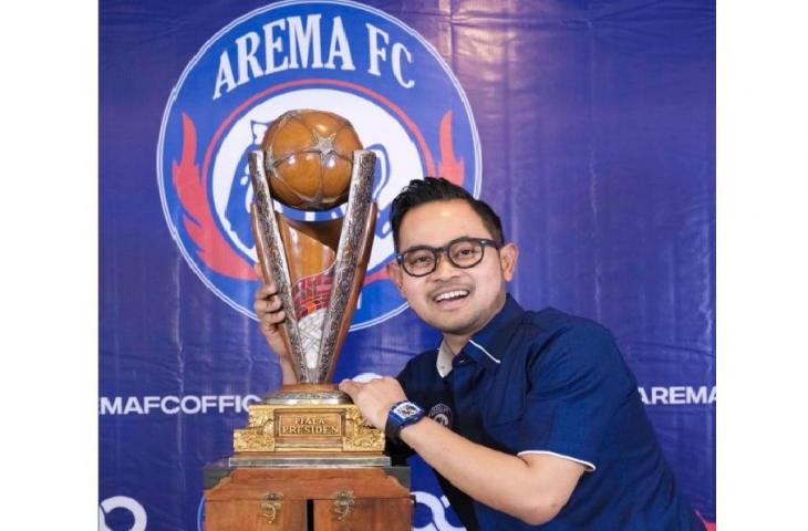 Gilang Widya Pramana mundur dari kursi Presiden Arema FC (Instagram/juragan_99)