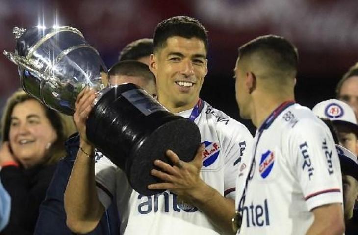 Luis Suarez bawa Nacional juara Liga Uruguay 2022. (AFP)