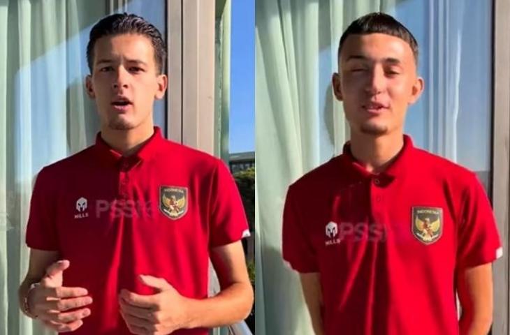 Ivar Jenner dan Justin Hubner gabung TC timnas Indonesia U-20. (Instagram/PSSI)