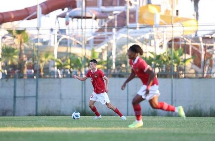 Ivar Jenner debut bersama timnas Indonesia U-20. (Instagram/ivarjnr)