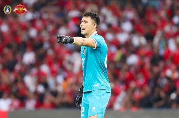 Kiper Timnas Indonesia, Nadeo Argawinata saat tampil di Piala AFF 2022. (Dok.PSSI)