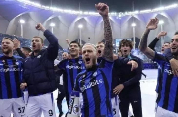 Inter Milan juara Piala Super Italia 2023. (AFP)