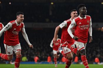 Hasil Liga Inggris: Nketiah Brace, Arsenal Comeback Dramatis Kalahkan MU 3-2