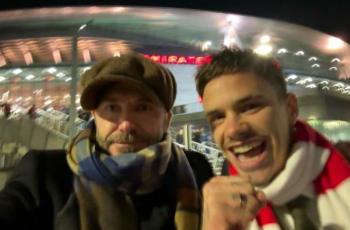 Manchester United Tumbang Lawan Arsenal, David Beckham Diledek Sang Anak