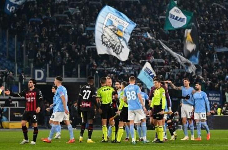 Lazio taklukkan AC MIlan 4-0 dalam lanjutan Liga Italia. (AFP)