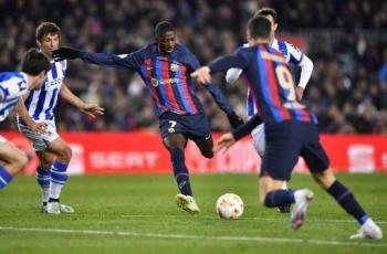 Hasil Copa del Rey: Menang Tipis 1-0 Lawan Real Sociedad, Barcelona Lolos ke Semifinal