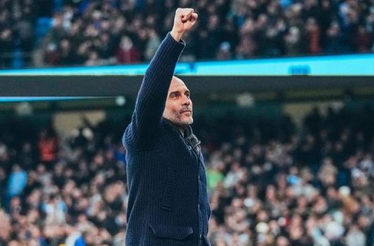 Jalan Tol Manchester City di Grup C Liga Champions, Pep Senyum Full