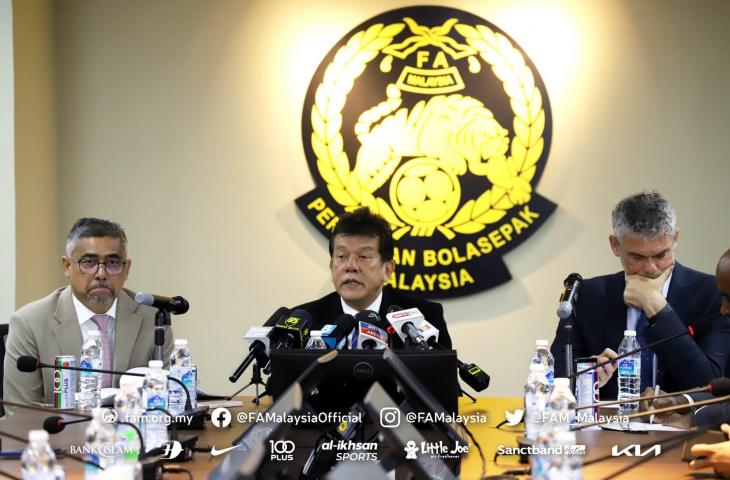 Pelatih Malaysia U-22, Elangowan Elavarasan, untuk SEA Games 2021. (Dok. FAM)