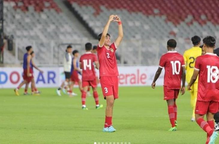 Brandon Scheunemann gagal masuk skuad timnas Indonesia U-20 untuk Piala Asia U-20 2023. (Instagram/brandon.scheunemann)