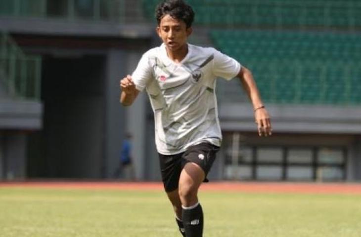 Pemain Persija Jakarta sekaligus Penggawa Timnas Indonesia U-120 Resa Aditya. (dok. Persija)