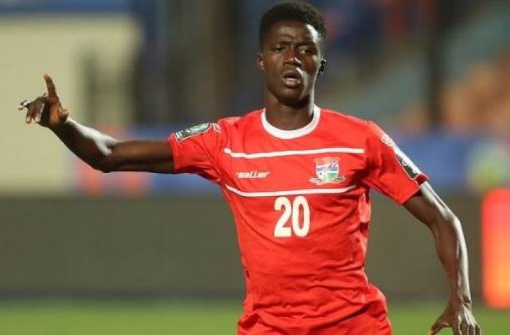 Pemain Timnas Gambia U-20, Adama Bojang (Instagram/caf_online)