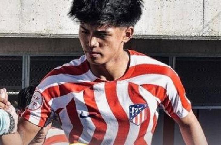 Pemain Atletico Madrid, Santiago Rublico dapat panggilan untuk membela Timnas Filipina (Instagram/theaseanball)