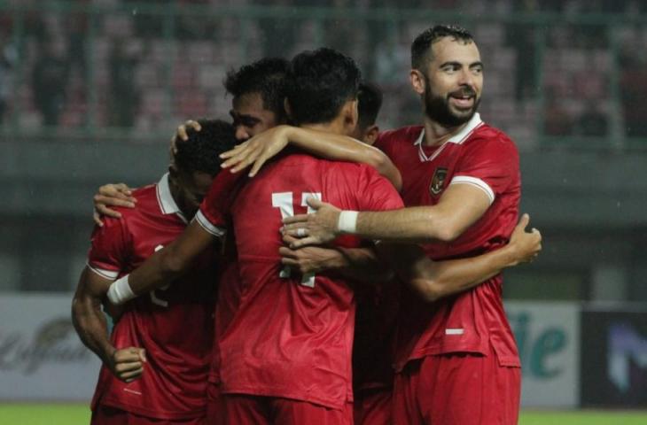 Timnas Indonesia dalam laga melawan Burundi. (Dok. PSSI)