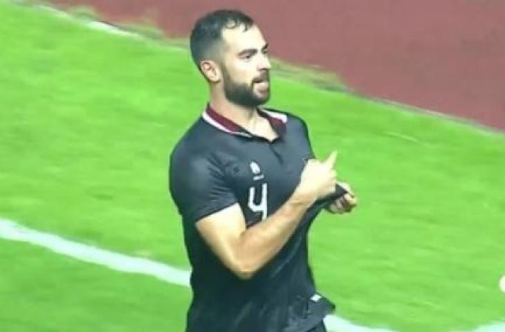 Jordi Amat mencetak gol penyelamat saat Timnas Indonesia vs Burundi (Instagram/PSSI)