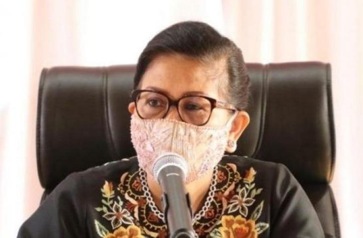 Istri Gubernur Bali Putri Suastini Koster (Antaranews Bali/Dok Pemprov Bali/2020)