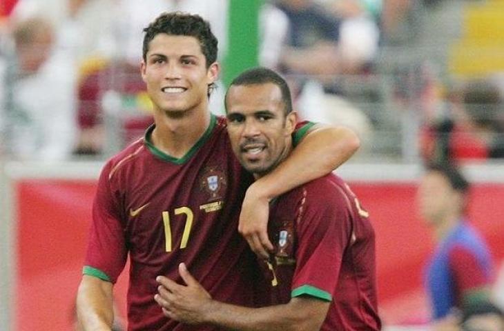 Costinha, mantan rekan setim Cristiano Ronaldo di Timnas Portugal. (Twitter)